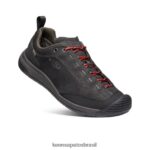 KEEN calçados J8VDXX347 Corvo Preto sapato impermeável jasper ii homens - Image 3