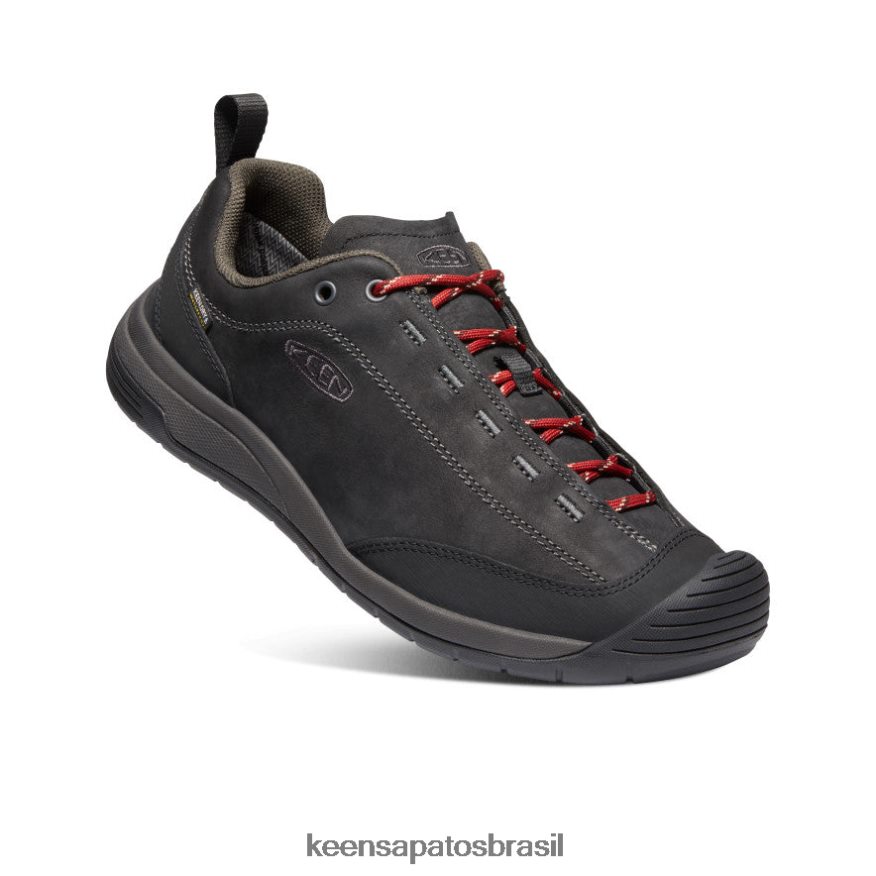 KEEN calçados J8VDXX347 Corvo Preto sapato impermeável jasper ii homens - Image 3