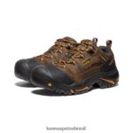 KEEN calçados J8VDXX349 cascata/ocre laranja Braddock baixo (dedo macio) homens - Image 2