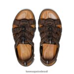 KEEN calçados J8VDXX34 bisonte/preto sandalia daytona ii homens - Image 4