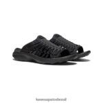 KEEN calçados J8VDXX357 preto slide snk uneek homens - Image 2