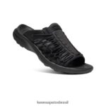 KEEN calçados J8VDXX357 preto slide snk uneek homens - Image 3