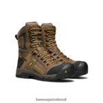 KEEN calçados J8VDXX358 terra escura/ouro inca csa davenport 8" homens - Image 2