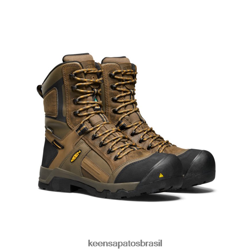 KEEN calçados J8VDXX358 terra escura/ouro inca csa davenport 8" homens - Image 2