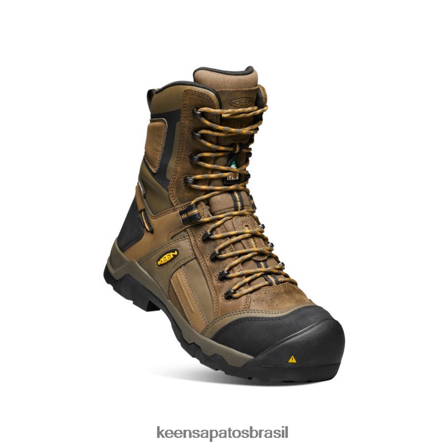 KEEN calçados J8VDXX358 terra escura/ouro inca csa davenport 8" homens - Image 3