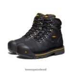 KEEN calçados J8VDXX363 preto milwaukee à prova d'água (biqueira de aço) homens - Image 2