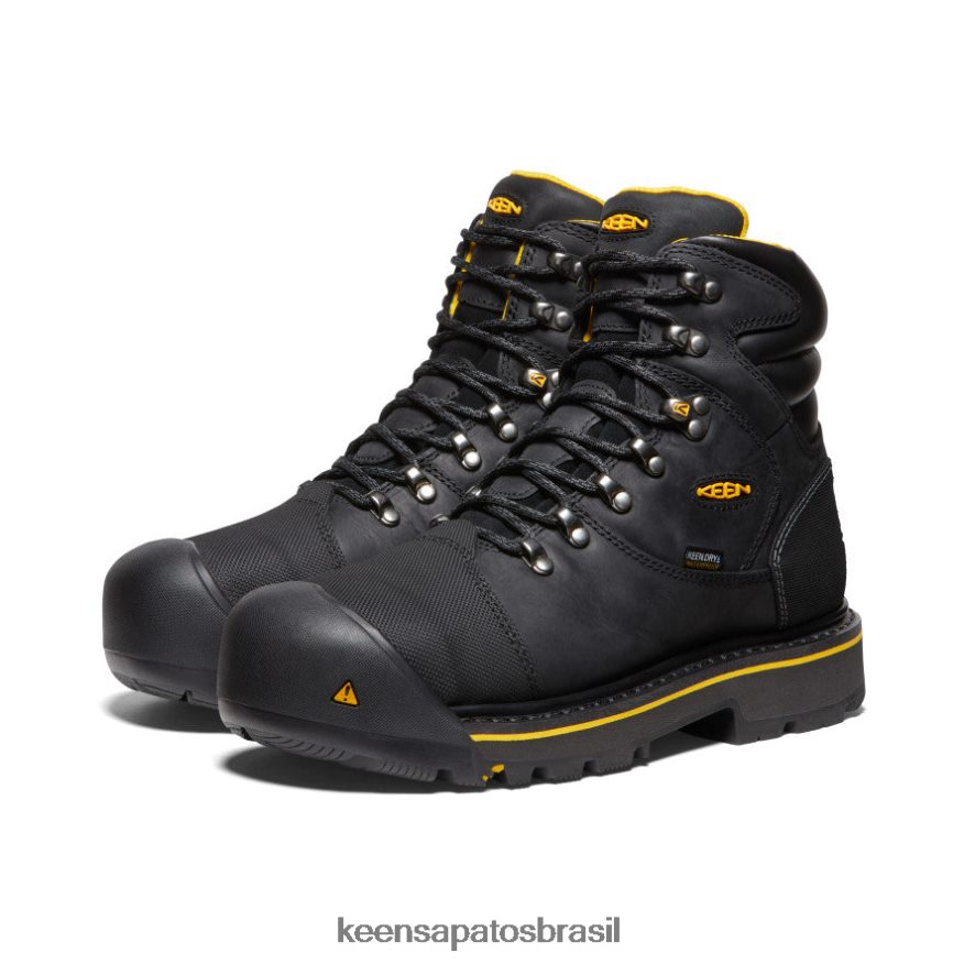 KEEN calçados J8VDXX363 preto milwaukee à prova d'água (biqueira de aço) homens - Image 2