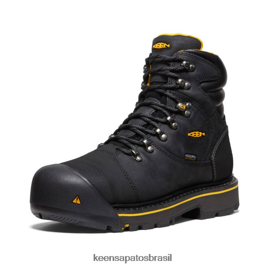 KEEN calçados J8VDXX363 preto milwaukee à prova d'água (biqueira de aço) homens - Image 3