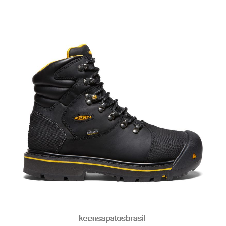 KEEN calçados J8VDXX363 preto milwaukee à prova d'água (biqueira de aço) homens - Image 1