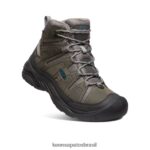 KEEN calçados J8VDXX368 cinza aço/azul legião circadia polar médio homens - Image 3