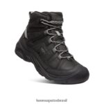 KEEN calçados J8VDXX369 preto/cinza aço circadia polar médio homens - Image 3