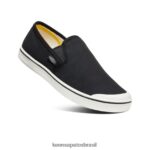 KEEN calçados J8VDXX370 preto/estrela branco Eldon slip-on homens - Image 3