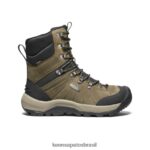 KEEN calçados J8VDXX373 cantina/preto bota polar alta revel iv homens