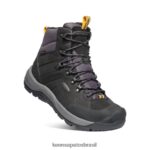 KEEN calçados J8VDXX377 preto/ímã bota polar revel iv homens - Image 3