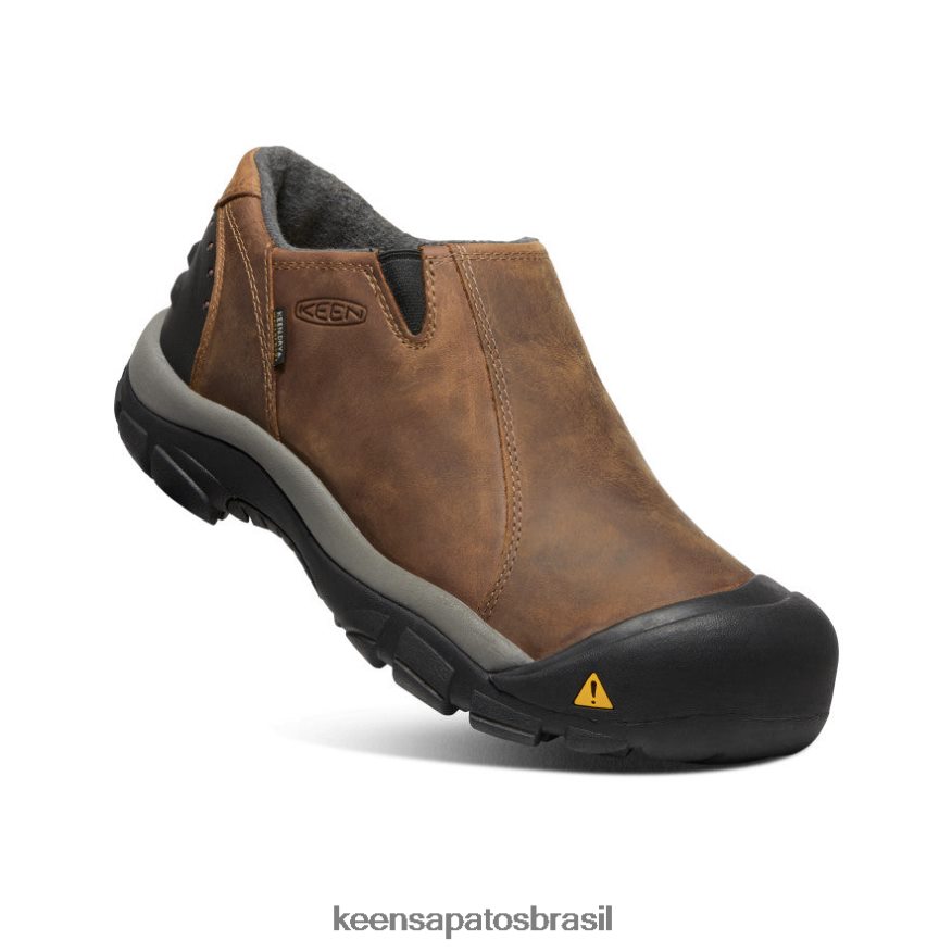 KEEN calçados J8VDXX382 preto ardósia/marrom mais louco brixen impermeável baixo homens - Image 3