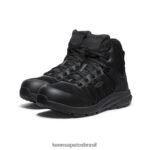 KEEN calçados J8VDXX38 Corvo Preto vista energy mid int met (biqueira de fibra de carbono) homens - Image 2