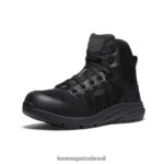 KEEN calçados J8VDXX38 Corvo Preto vista energy mid int met (biqueira de fibra de carbono) homens - Image 3