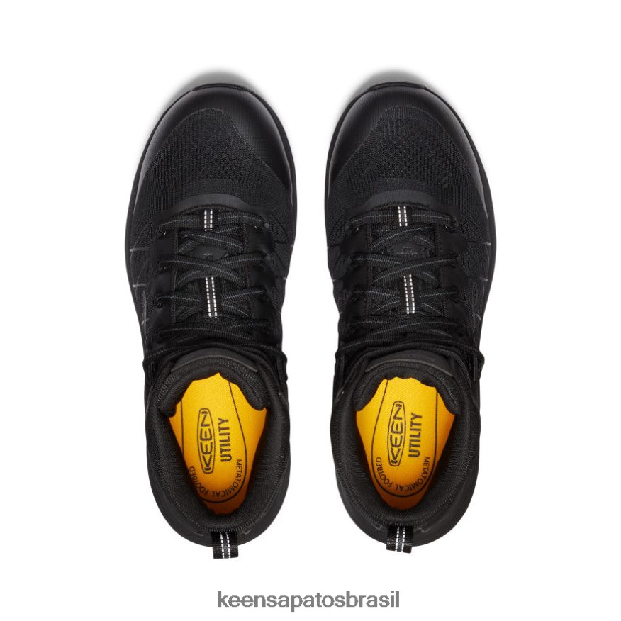 KEEN calçados J8VDXX38 Corvo Preto vista energy mid int met (biqueira de fibra de carbono) homens - Image 4