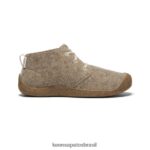 KEEN calçados J8VDXX392 feltro cinza/bétula bota mosey chukka homens