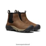 KEEN calçados J8VDXX394 vegetais marrom/preto targhee ii chelsea homens - Image 2
