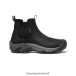 KEEN calçados J8VDXX395 preto/ímã targhee ii chelsea homens