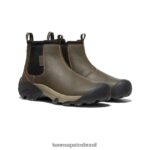 KEEN calçados J8VDXX396 cinzento Preto targhee ii chelsea homens - Image 2
