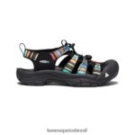 KEEN calçados J8VDXX407 raio preto Nova Iorque h2 mulheres