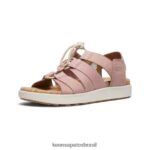 KEEN calçados J8VDXX425 fulvo/bétula sandália elle com tiras mistas mulheres - Image 3