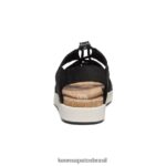 KEEN calçados J8VDXX426 preto/bétula sandália elle com tiras mistas mulheres - Image 4