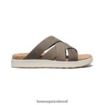 KEEN calçados J8VDXX428 tigrado/bétula elle slide misto mulheres