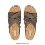 KEEN calçados J8VDXX428 tigrado/bétula elle slide misto mulheres - Image 4
