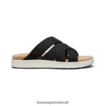 KEEN calçados J8VDXX430 preto/bétula elle slide misto mulheres