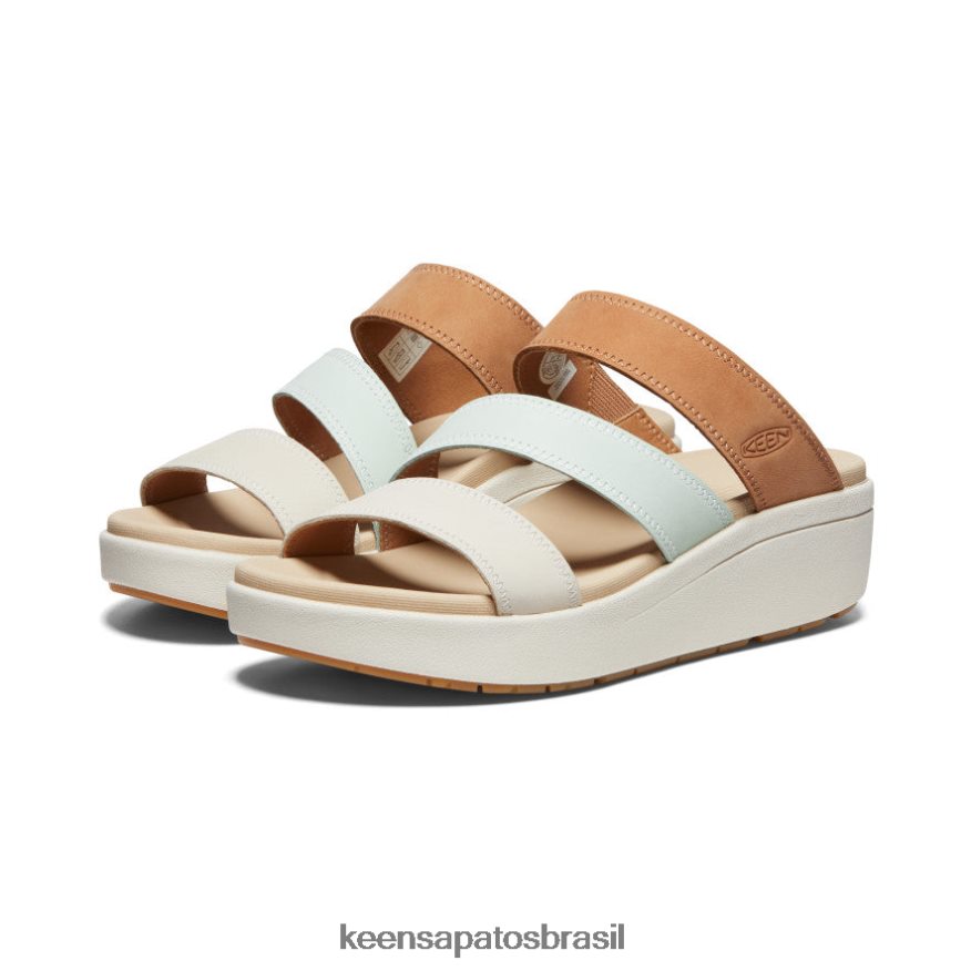 KEEN calçados J8VDXX442 couro natural/claramente água slide de eletricidade mulheres - Image 2