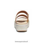 KEEN calçados J8VDXX442 couro natural/claramente água slide de eletricidade mulheres - Image 4