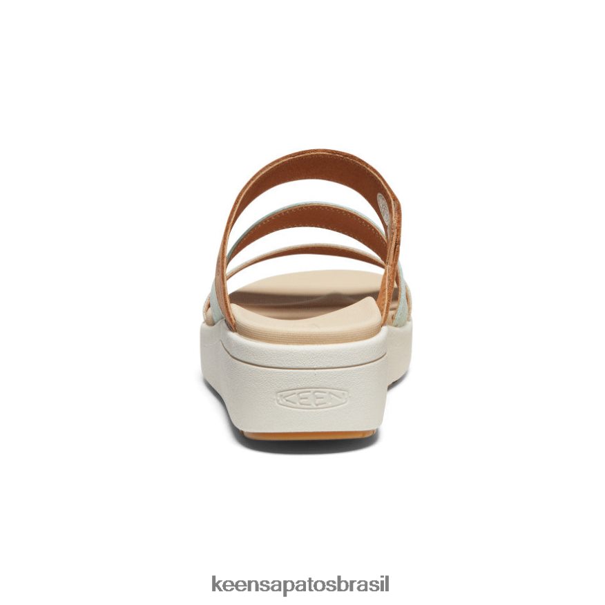 KEEN calçados J8VDXX442 couro natural/claramente água slide de eletricidade mulheres - Image 4