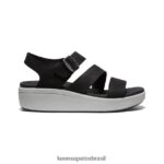 KEEN calçados J8VDXX445 preto/chuvisco alça traseira elecity mulheres