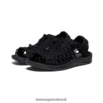 KEEN calçados J8VDXX448 preto uneek ii dedo aberto mulheres - Image 2