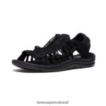 KEEN calçados J8VDXX448 preto uneek ii dedo aberto mulheres - Image 3