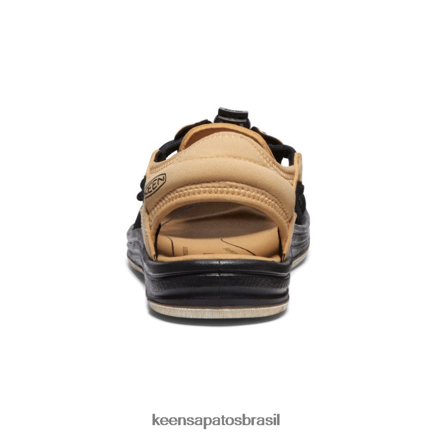 KEEN calçados J8VDXX449 carvalho amarelo/preto uneek ii dedo aberto mulheres - Image 4