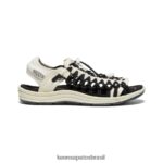 KEEN calçados J8VDXX450 bétula/preto uneek ii dedo aberto mulheres