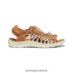 KEEN calçados J8VDXX451 caril/croissant uneek ii dedo aberto mulheres