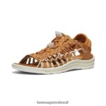 KEEN calçados J8VDXX451 caril/croissant uneek ii dedo aberto mulheres - Image 3