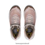 KEEN calçados J8VDXX471 chicote fulvo/pêssego bota impermeável nxis evo mulheres - Image 4