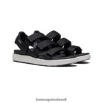 KEEN calçados J8VDXX472 preto/vapor elle tiras mulheres - Image 2