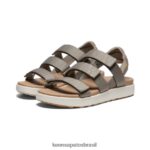 KEEN calçados J8VDXX474 tigrado/bétula elle tiras mulheres - Image 2