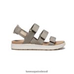 KEEN calçados J8VDXX474 tigrado/bétula elle tiras mulheres