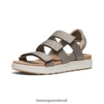 KEEN calçados J8VDXX474 tigrado/bétula elle tiras mulheres - Image 3