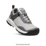 KEEN calçados J8VDXX475 cinza aço/lavanda inglês sapato impermeável nxis evo mulheres - Image 3