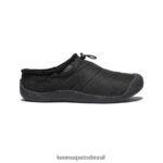 KEEN calçados J8VDXX479 preto Howser III slide mulheres