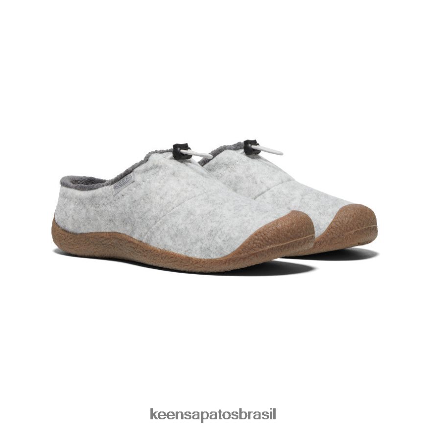KEEN calçados J8VDXX481 lã cinza claro/vapor Howser III slide mulheres - Image 2